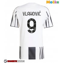 Moške Nogometnih dresov Juventus Dusan Vlahovic #9 Domači 2025-26 Kratki rokavi